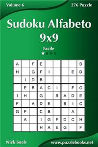 Sudoku Alfabeto 9x9 - Facile - Volume 6 - 276 Puzzle