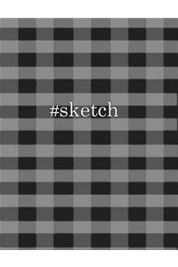 Plaid Grayscale (Sketchbook)