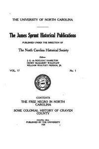 Free Negro in North Carolina