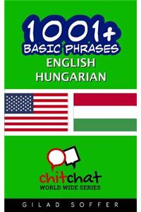 1001+ Basic Phrases English - Hungarian
