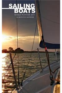 Sailing Boats Weekly Planner 2017