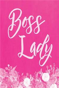 Pastel Chalkboard Journal - Boss Lady (Pink)