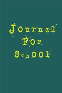 Journal For School