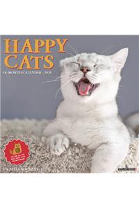 Happy Cats 2020 Wall Calendar