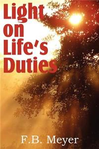 Light on Life's Duties