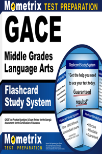 GACE Middle Grades Language Arts Flashcard Study System