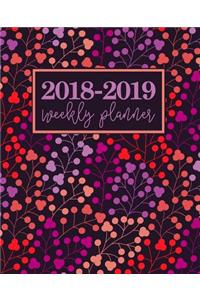 2018-2019 Weekly Planner