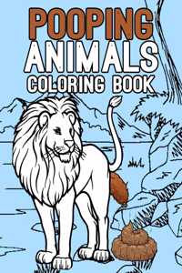 Pooping Animals Coloring Book