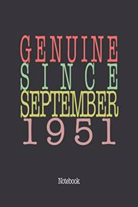 Genuine Since September 1951