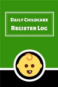 Daily Childcare Register Log