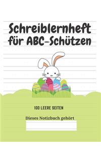 Schreiblernheft für ABC-Schützen