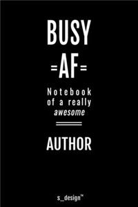 Notebook for Authors / Author
