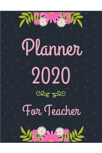 Planner 2020 for teacher