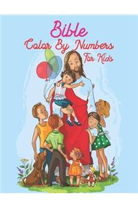 Bible Color By Numbers For Kids