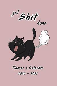 Get Shit Done Planner & Calendar 2020-2021