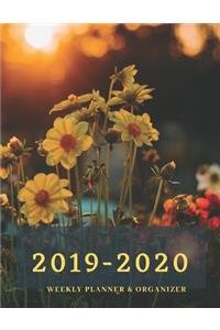 2019 - 2020 Weekly Planner & Organizer