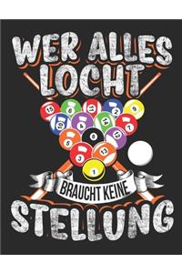 Wer alles Locht braucht keine Stellung
