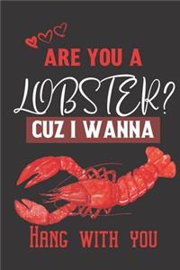 Are you a Lobster? Cuz i wanna hang with you