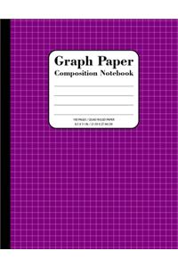 Graph Paper Composition Notebook