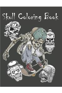 Skull Coloring Book