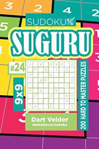 Sudoku Suguru - 200 Hard to Master Puzzles 9x9 (Volume 24)