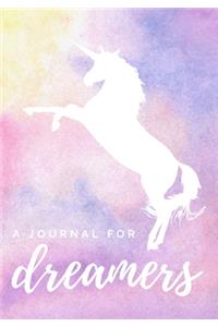 A Unicorn Journal for Dreamers