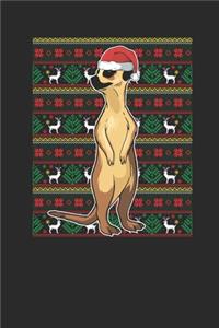 Ugly Christmas - Meerkat: Graph Paper Notebook - Christmas Gift for Kids, Women, Men Girls And Boys