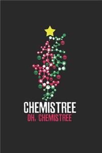 Christmas Chemis Tree Notebook