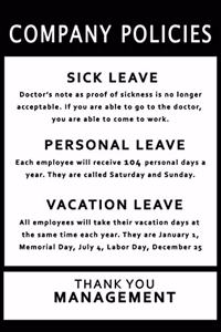 Company Policies