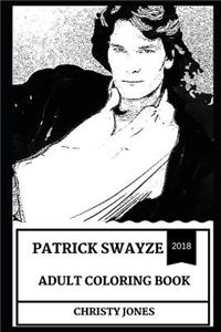 Patrick Swayze Adult Coloring Book