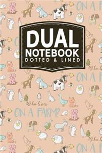 Dual Notebook - Dotted & Lined