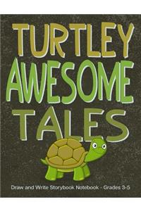 Turtley Awesome Tales Draw and Write Storybook Notebook - Grades 3-5