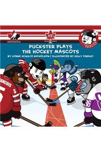 Puckster Plays the Hockey Mascots