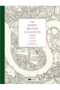 The Great British Coloring Map