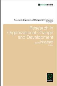 Research in Organizational Change and Development