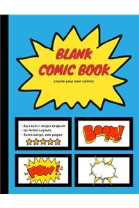 Blank Comic Book