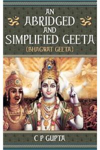 Abridged and Simplified Geeta (Bhagwat Geeta)