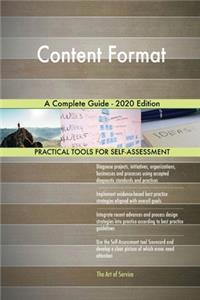 Content Format A Complete Guide - 2020 Edition