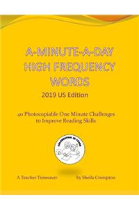 A-Minu A-Minute-A-Day High Frequency Words
