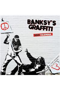 Banksys Graffiti 2021 Square