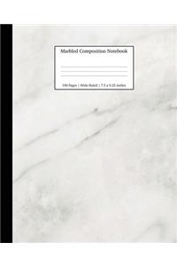 Marbled Composition Notebook