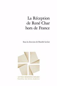 La Reception de Rene Char Hors de France