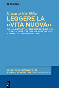 Leggere La «Vita Nuova»