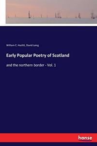 Early Popular Poetry of Scotland