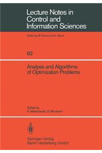 Analysis and Algorithms of Optimization Problems