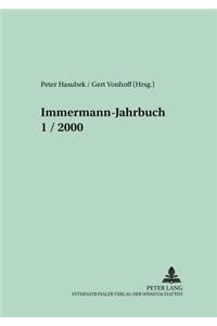 Immermann-Jahrbuch 1/2000