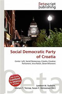 Social Democratic Party of Croatia
