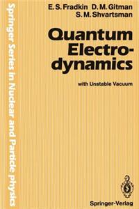 Quantum Electrodynamics