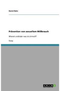 Prävention von sexuellem Mißbrauch