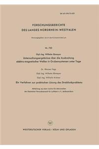 Untersuchungsergebnisse über die Ausbreitung elektro-magnetischer Wellen in Grubensystemen unter Tage